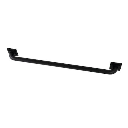 Kingston Brass DR614300 30-Inch x 1-1/4-Inch O.D Grab Bar, Matte Black DR614300
